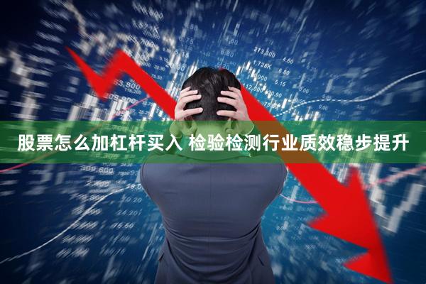 股票怎么加杠杆买入 检验检测行业质效稳步提升